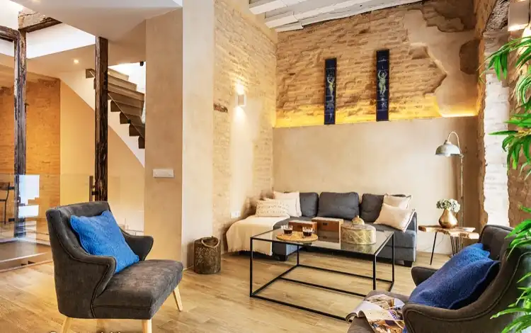 Houses for rent in Calle Juan de Mesa, 6, Santa Catalina Living room of Houses for rent in Sevilla with Air Conditioner, Heating and Private garden