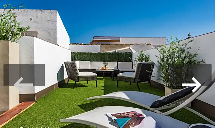 Houses for rent in Calle Juan de Mesa, 6, Santa Catalina Terrace of Houses for rent in Sevilla with Air Conditioner, Heating and Private garden