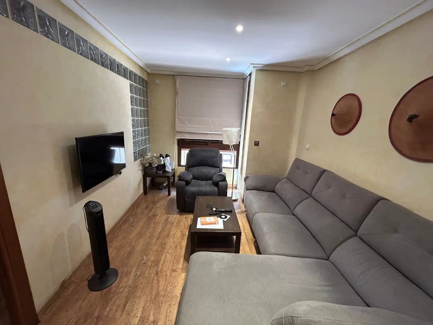 Wohnung zur Miete in Calle Andrés Baquero, 10, San Lorenzo Wohnzimmer von Wohnung zur Miete in Murcia mit Klimaanlage, Heizung und Parkett