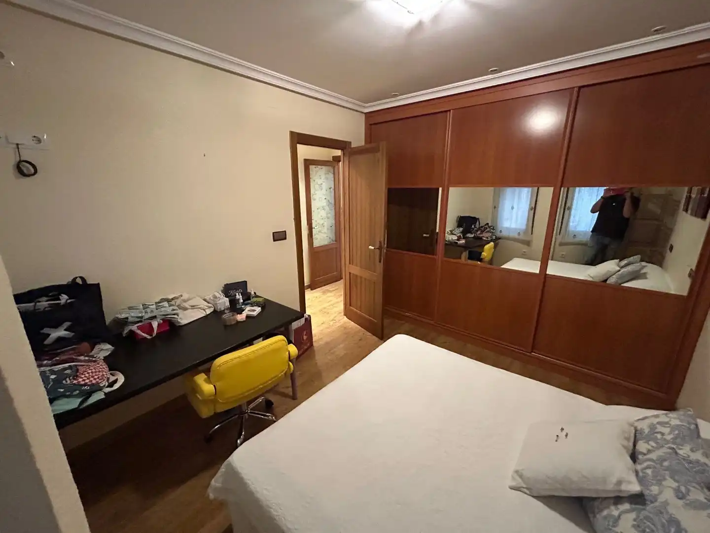 Wohnung zur Miete in Calle Andrés Baquero, 10, San Lorenzo Schlafzimmer von Wohnung zur Miete in Murcia mit Klimaanlage, Heizung und Parkett