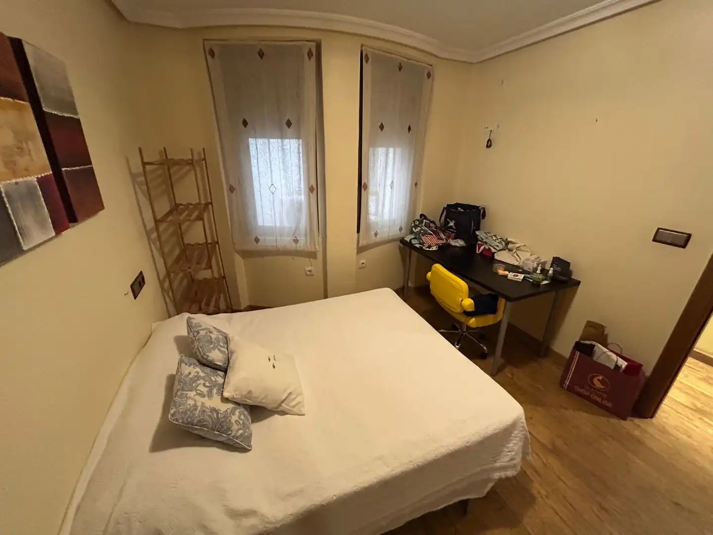 Wohnung zur Miete in Calle Andrés Baquero, 10, San Lorenzo Schlafzimmer von Wohnung zur Miete in Murcia mit Klimaanlage, Heizung und Parkett