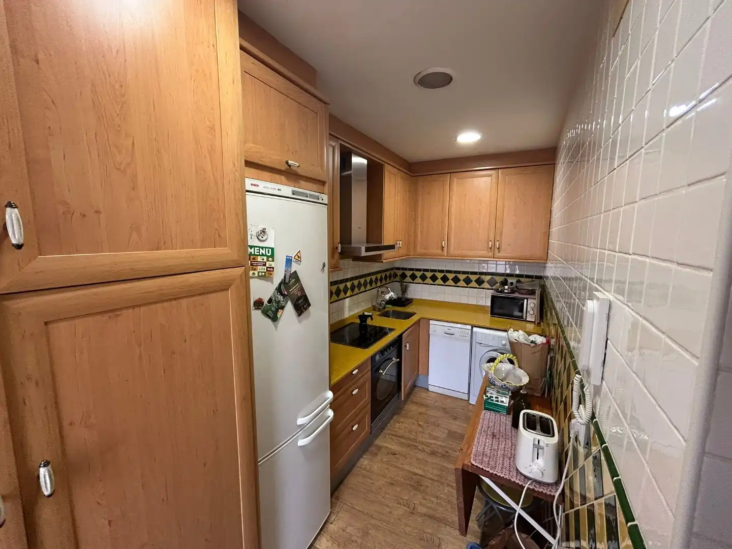 Wohnung zur Miete in Calle Andrés Baquero, 10, San Lorenzo Küche von Wohnung zur Miete in Murcia mit Klimaanlage, Heizung und Parkett