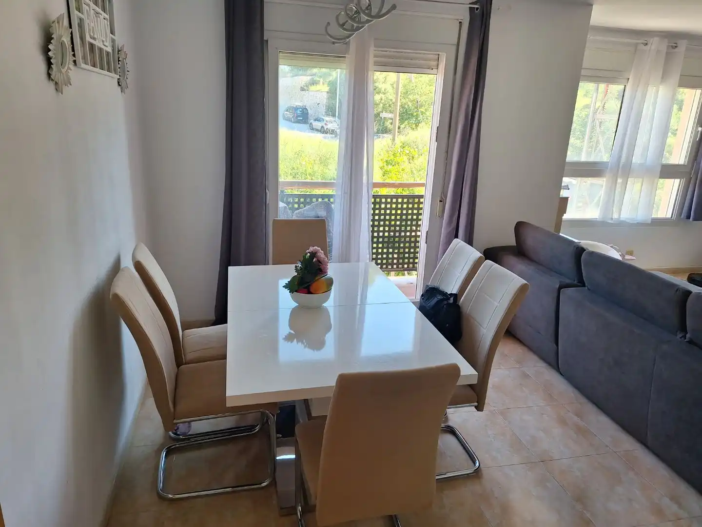 Comedor de Piso en venta en Teulada con Terraza, Trastero y Amueblado