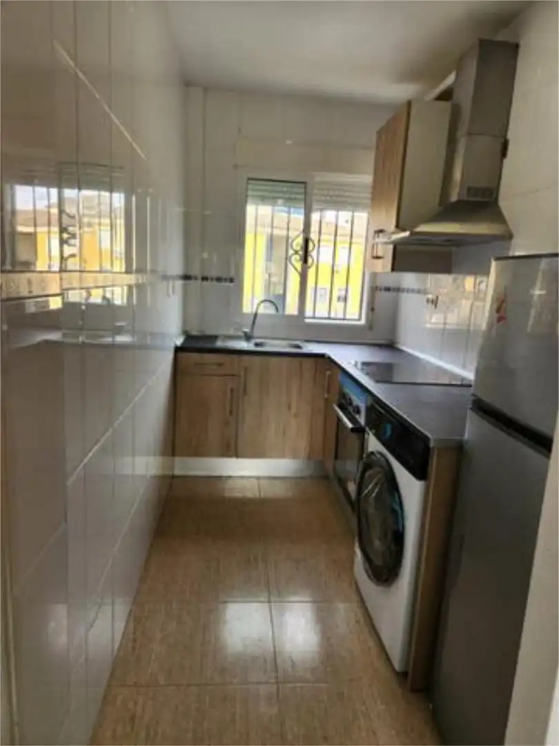 Flat for rent in Mazarrón Casco Urbano Kitchen of Flat for rent in Mazarrón with Terrace, Swimming Pool and Furnished