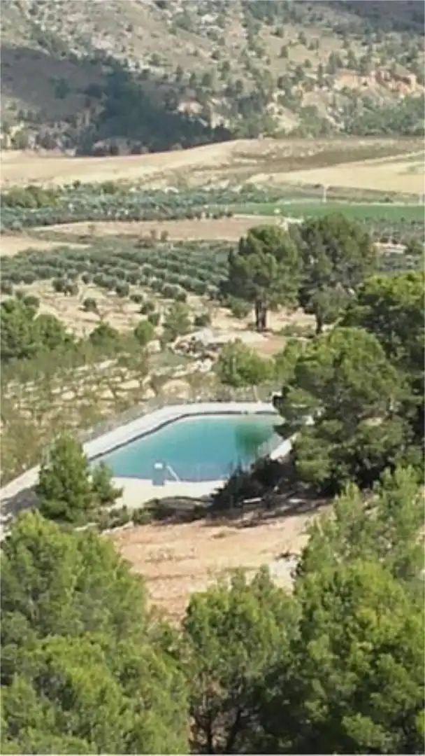 Piscina de Casa o xalet en venda en Elche de la Sierra amb Jardí privat, Traster i Piscina