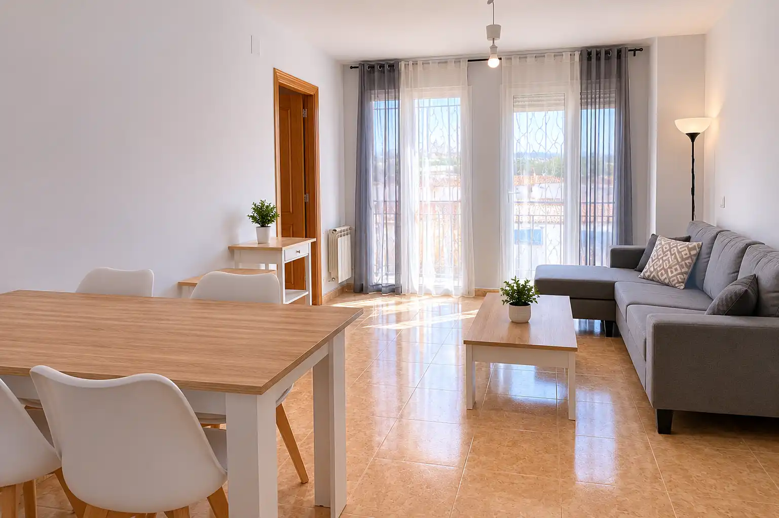 Piso en venta en Calle San Antonio, 3, Alovera Sala de estar de Piso en venta en Alovera con Balcón