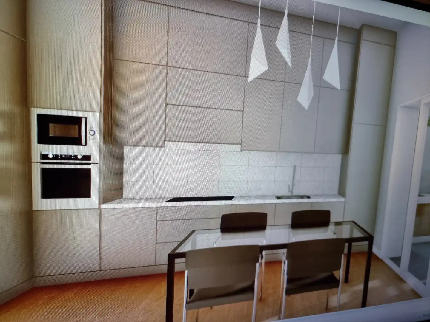 Piso en venta en Avenida De La Rosa, 5, Argés Cocina de Piso en venta en Argés con Aire acondicionado, Calefacción y Jardín privado