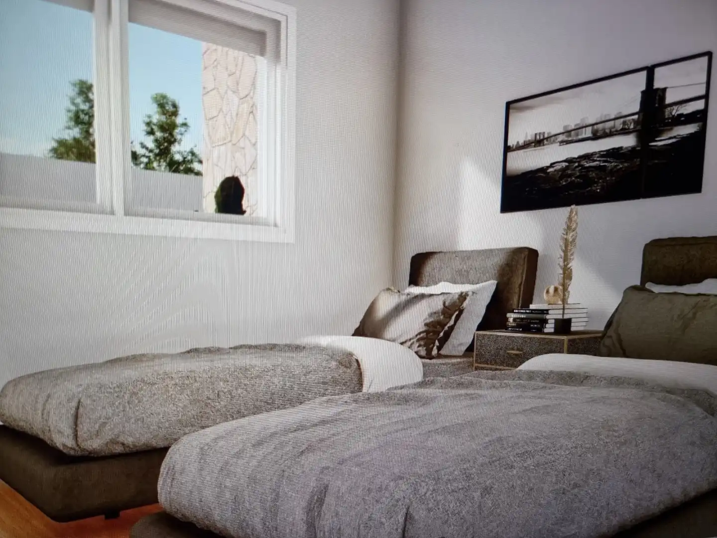 Piso en venta en Avenida De La Rosa, 5, Argés Habitación de Piso en venta en Argés con Aire acondicionado, Calefacción y Jardín privado