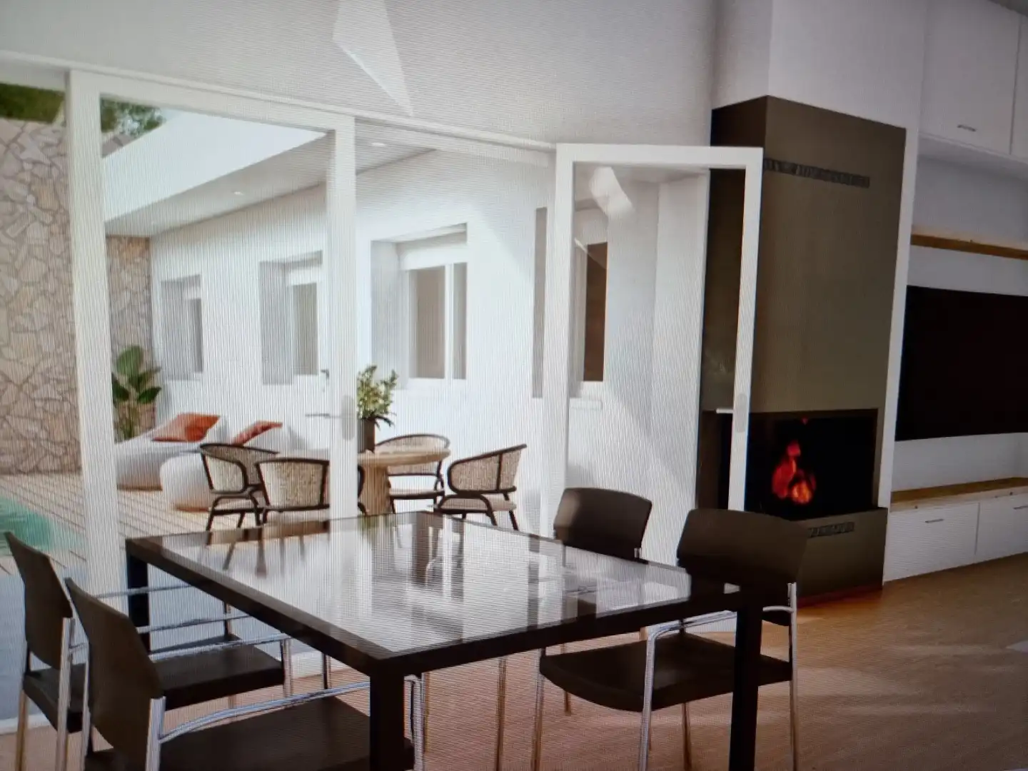 Piso en venta en Avenida De La Rosa, 5, Argés Comedor de Piso en venta en Argés con Aire acondicionado, Calefacción y Jardín privado