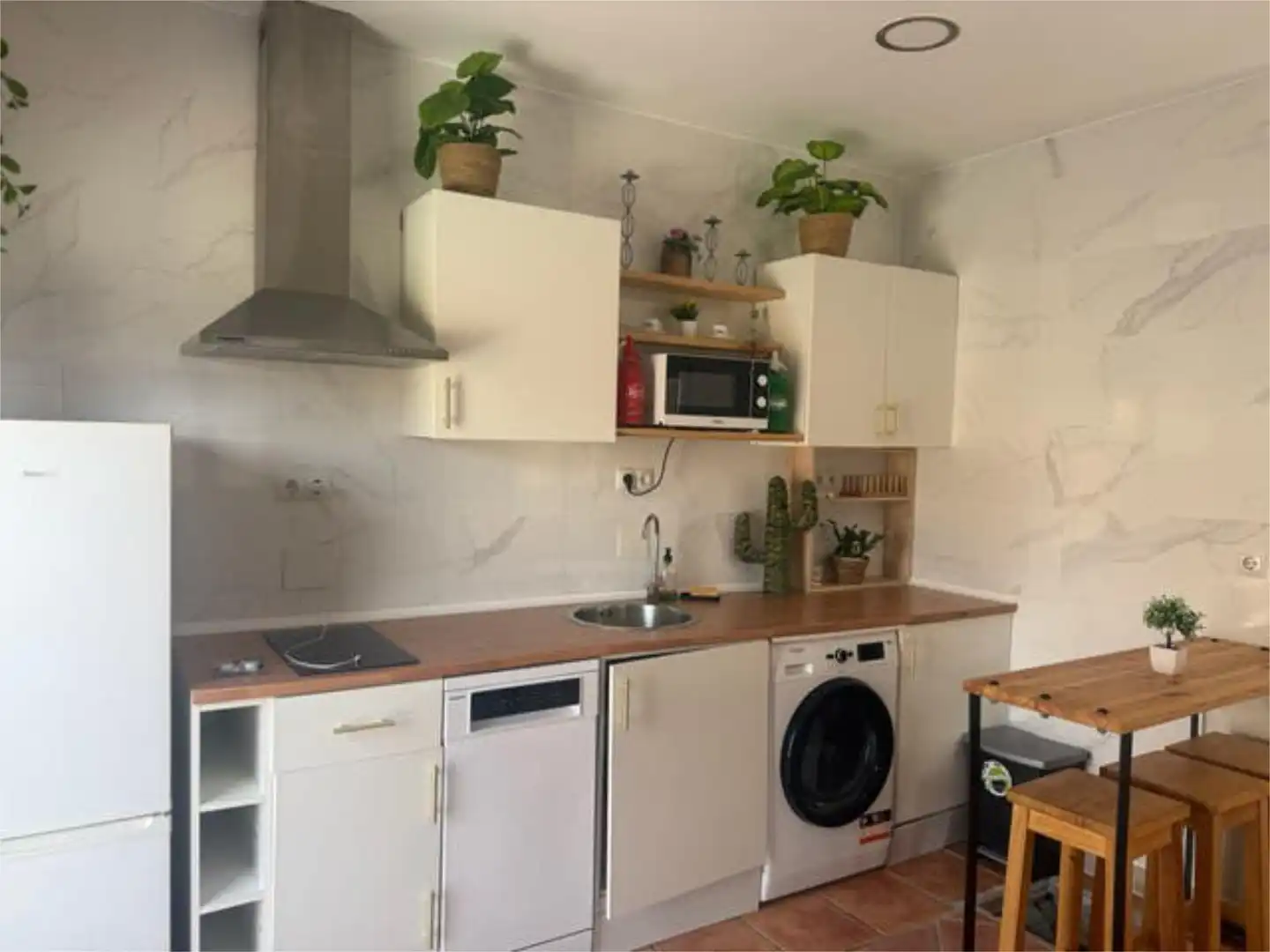 Apartamento de alquiler en Urbanizaciones Cocina de Apartamento de alquiler en Rivas-Vaciamadrid con Calefacción, Jardín privado y Terraza