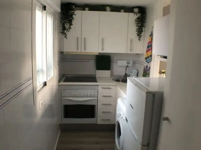 Apartments for rent in Plaza Torre Clara, 5, Aguadulce Sur Kitchen of Apartments for rent in Roquetas de Mar with Air Conditioner, Heating and Parquet flooring
