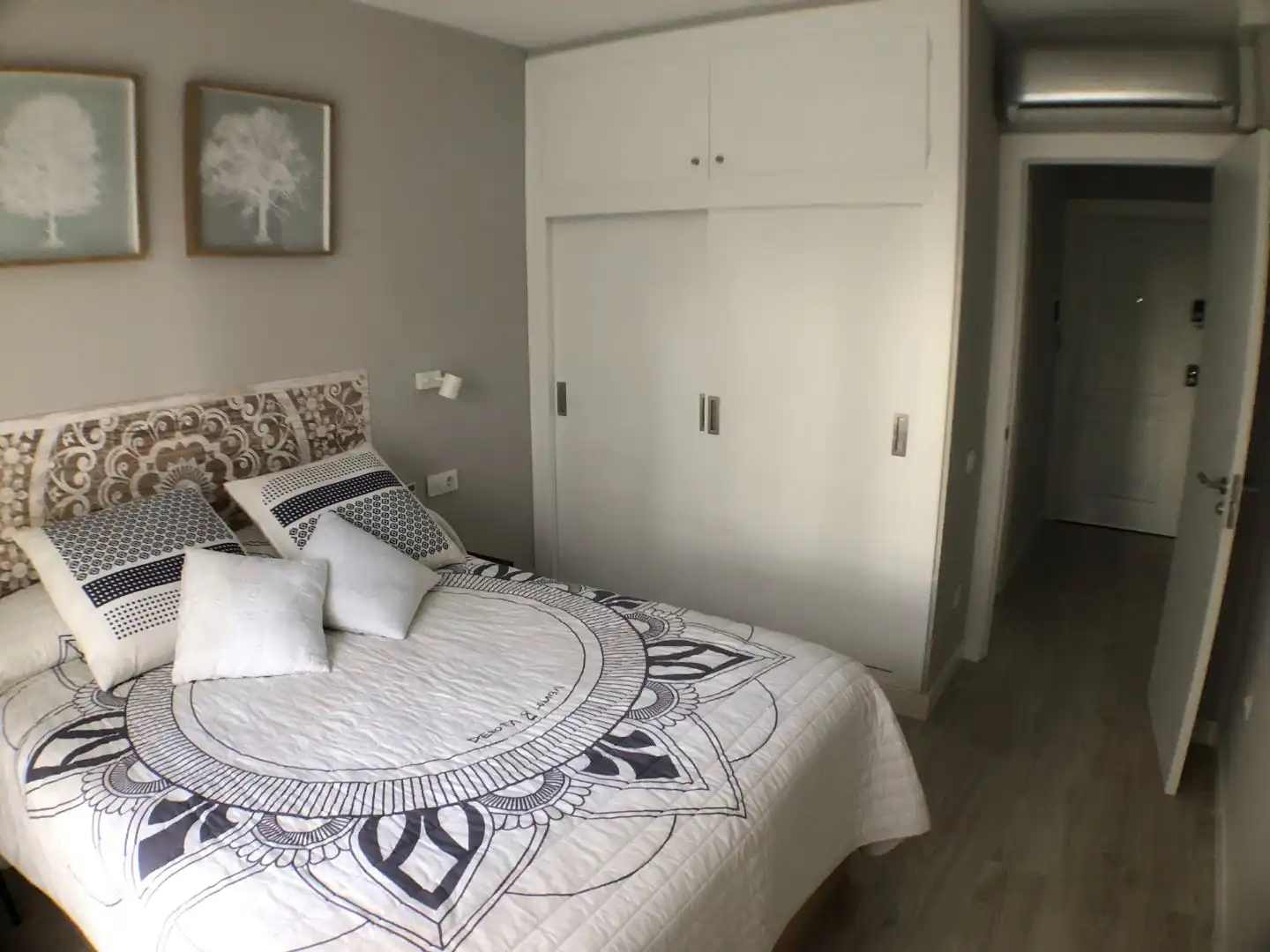 Apartments for rent in Plaza Torre Clara, 5, Aguadulce Sur Bedroom of Apartments for rent in Roquetas de Mar with Air Conditioner, Heating and Parquet flooring