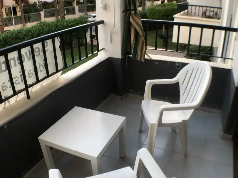 Apartments for rent in Plaza Torre Clara, 5, Aguadulce Sur Balcony of Apartments for rent in Roquetas de Mar with Air Conditioner, Heating and Parquet flooring