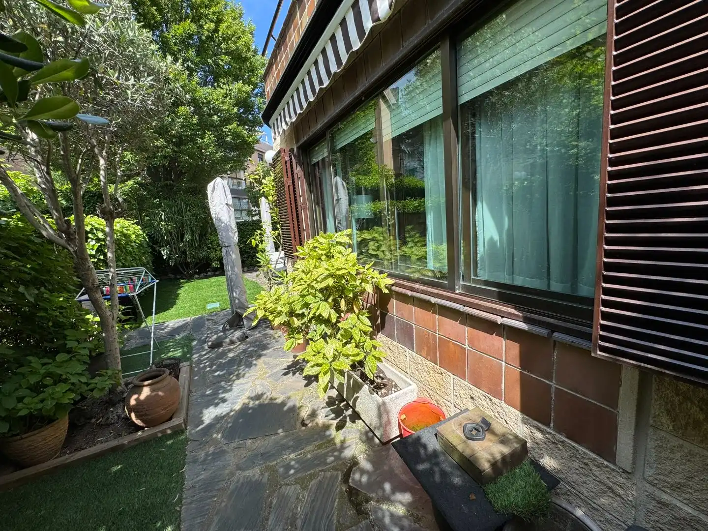 Wohnung zum Verkauf in Calle de Pérez Cidón, 18, Concepción Garten von Wohnung zum Verkauf in Madrid mit Heizung, Privatgarten und Parkett