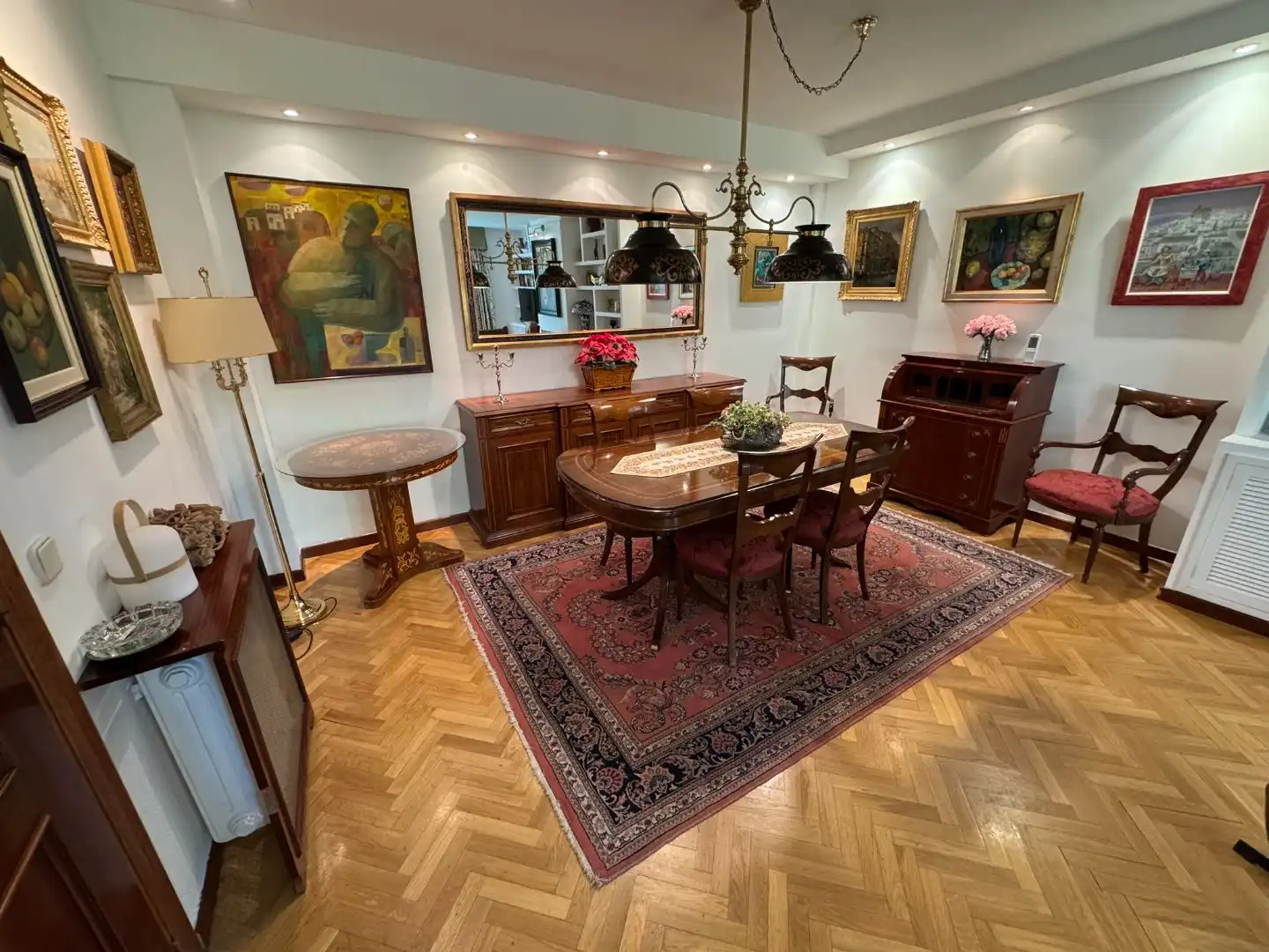 Wohnung zum Verkauf in Calle de Pérez Cidón, 18, Concepción Esszimmer von Wohnung zum Verkauf in Madrid mit Heizung, Privatgarten und Parkett
