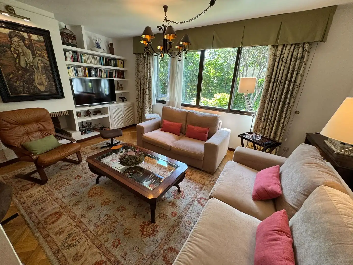Wohnung zum Verkauf in Calle de Pérez Cidón, 18, Concepción Wohnzimmer von Wohnung zum Verkauf in Madrid mit Heizung, Privatgarten und Parkett