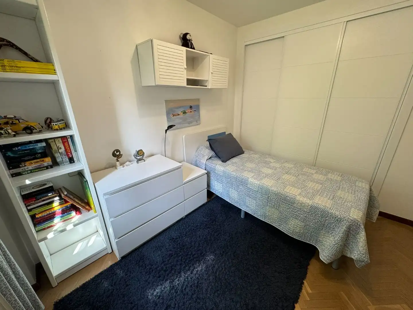 Wohnung zum Verkauf in Calle de Pérez Cidón, 18, Concepción Schlafzimmer von Wohnung zum Verkauf in Madrid mit Heizung, Privatgarten und Parkett