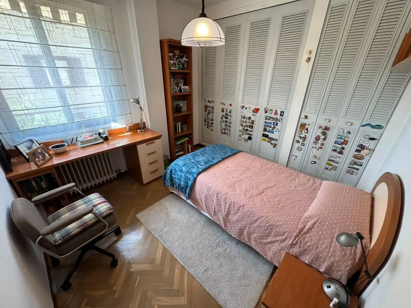 Wohnung zum Verkauf in Calle de Pérez Cidón, 18, Concepción Schlafzimmer von Wohnung zum Verkauf in Madrid mit Heizung, Privatgarten und Parkett