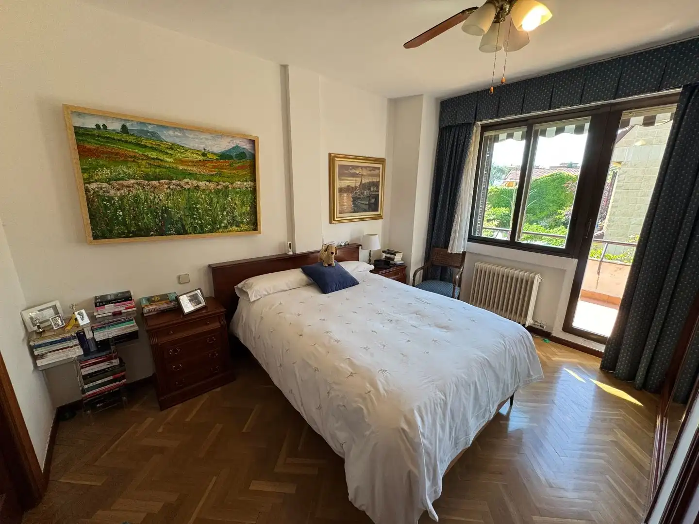 Wohnung zum Verkauf in Calle de Pérez Cidón, 18, Concepción Schlafzimmer von Wohnung zum Verkauf in Madrid mit Heizung, Privatgarten und Parkett