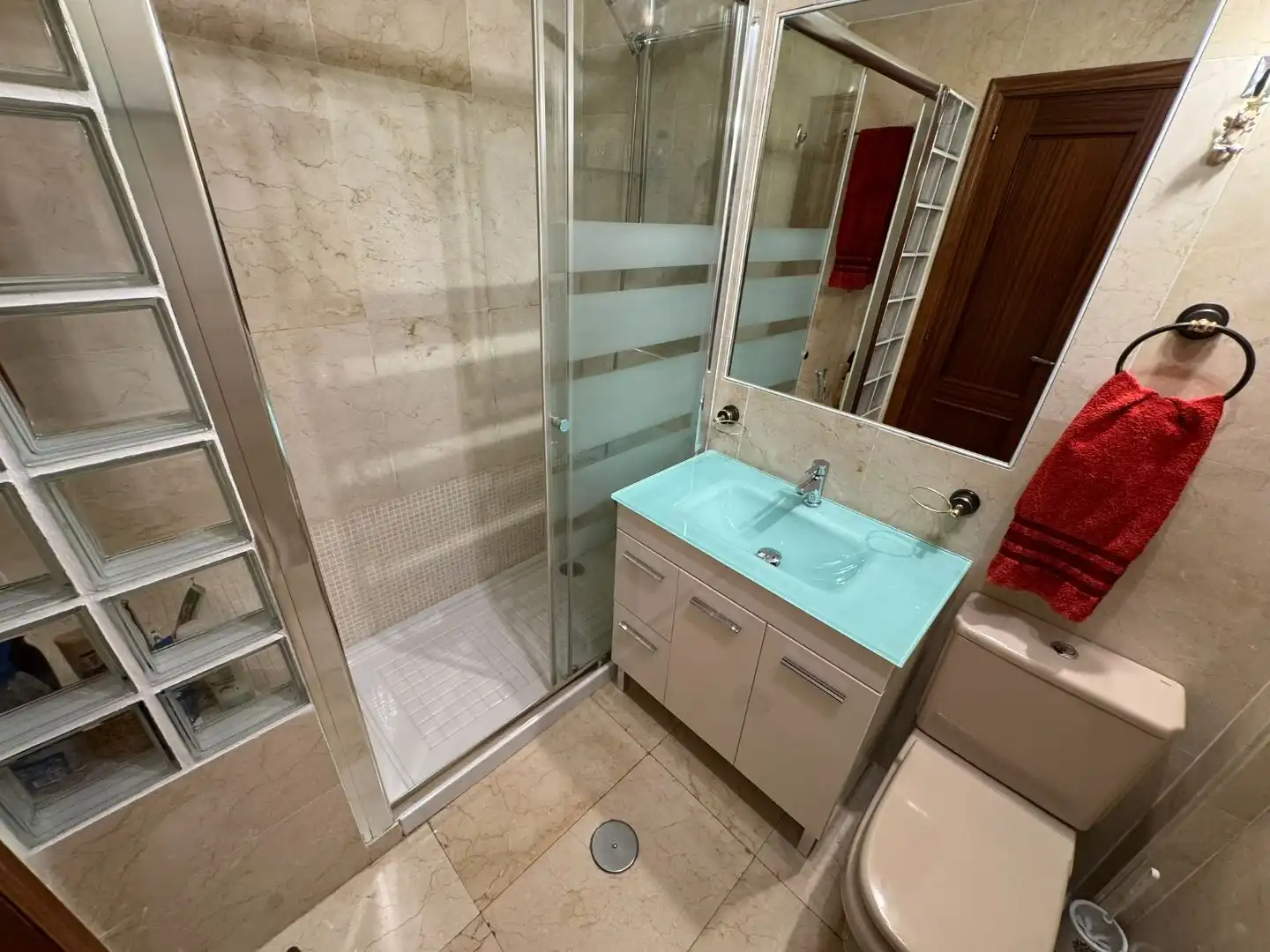 Wohnung zum Verkauf in Calle de Pérez Cidón, 18, Concepción Badezimmer von Wohnung zum Verkauf in Madrid mit Heizung, Privatgarten und Parkett