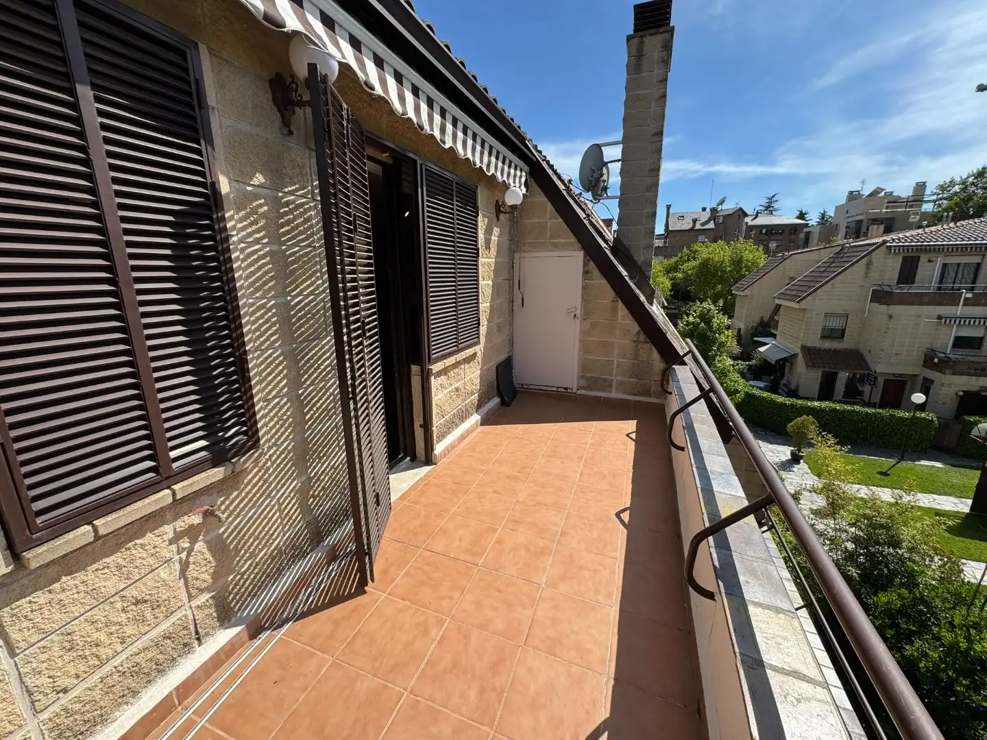 Wohnung zum Verkauf in Calle de Pérez Cidón, 18, Concepción Terrasse von Wohnung zum Verkauf in Madrid mit Heizung, Privatgarten und Parkett
