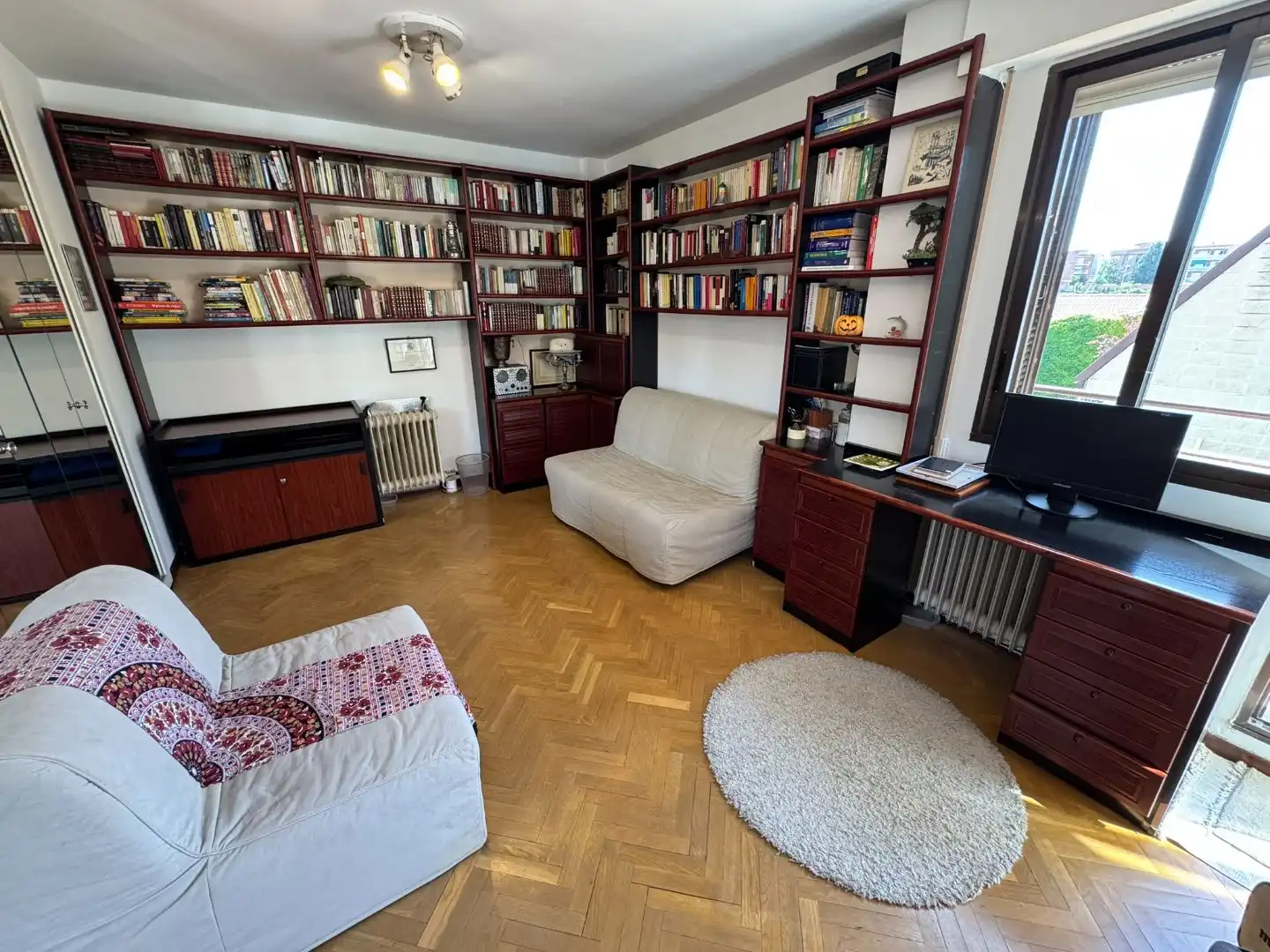 Wohnung zum Verkauf in Calle de Pérez Cidón, 18, Concepción Wohnzimmer von Wohnung zum Verkauf in Madrid mit Heizung, Privatgarten und Parkett
