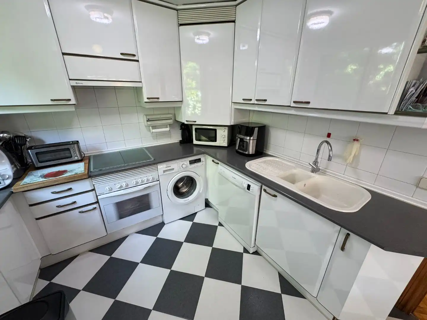 Wohnung zum Verkauf in Calle de Pérez Cidón, 18, Concepción Küche von Wohnung zum Verkauf in Madrid mit Heizung, Privatgarten und Parkett