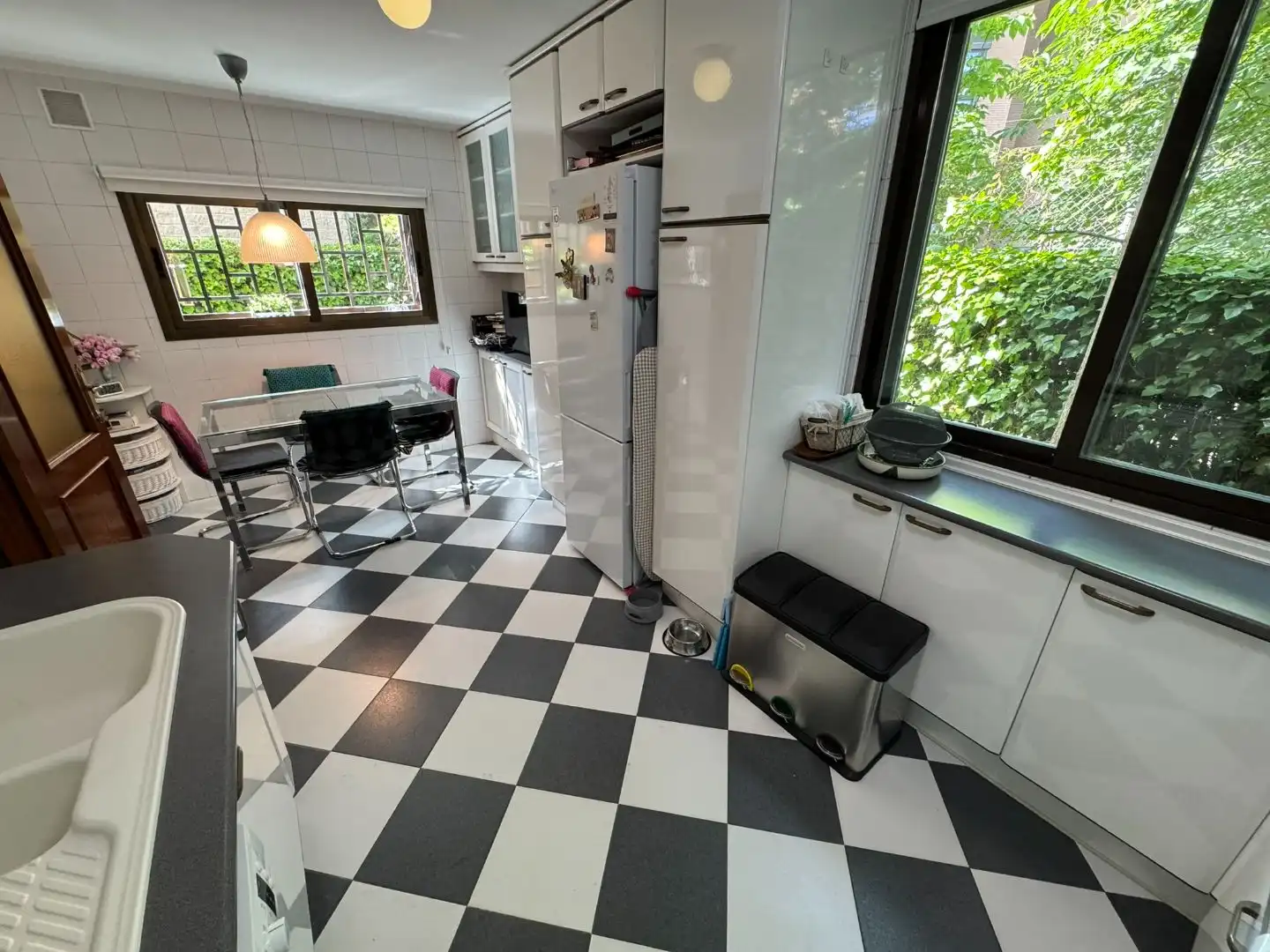 Wohnung zum Verkauf in Calle de Pérez Cidón, 18, Concepción Küche von Wohnung zum Verkauf in Madrid mit Heizung, Privatgarten und Parkett