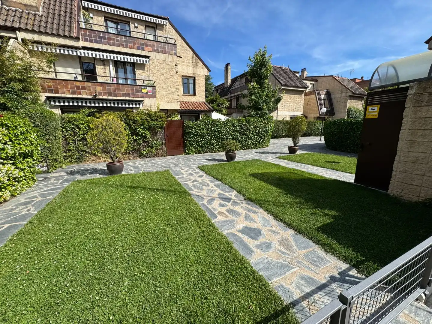 Wohnung zum Verkauf in Calle de Pérez Cidón, 18, Concepción Garten von Wohnung zum Verkauf in Madrid mit Heizung, Privatgarten und Parkett