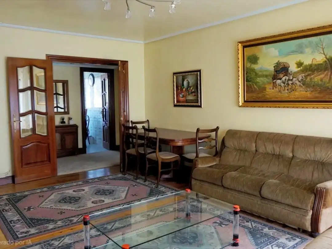 Piso en venta en Kandela Zubieta Kalea, 31, Centro Urbano - Hirigunea Sala de estar de Piso en venta en Leioa con Terraza y Balcón
