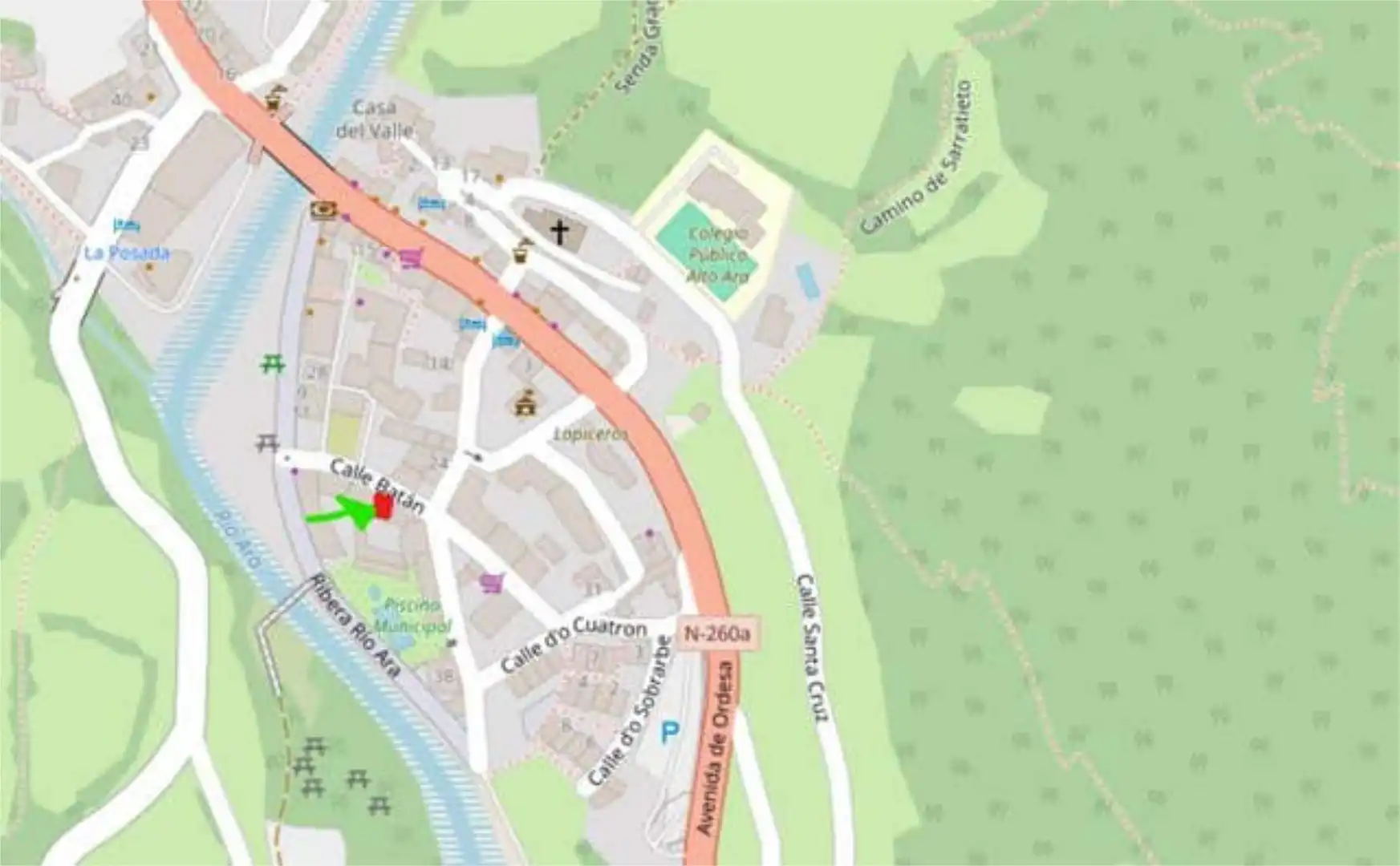 Commercial properties for rent in Broto Exterior view of Commercial properties for rent in Broto