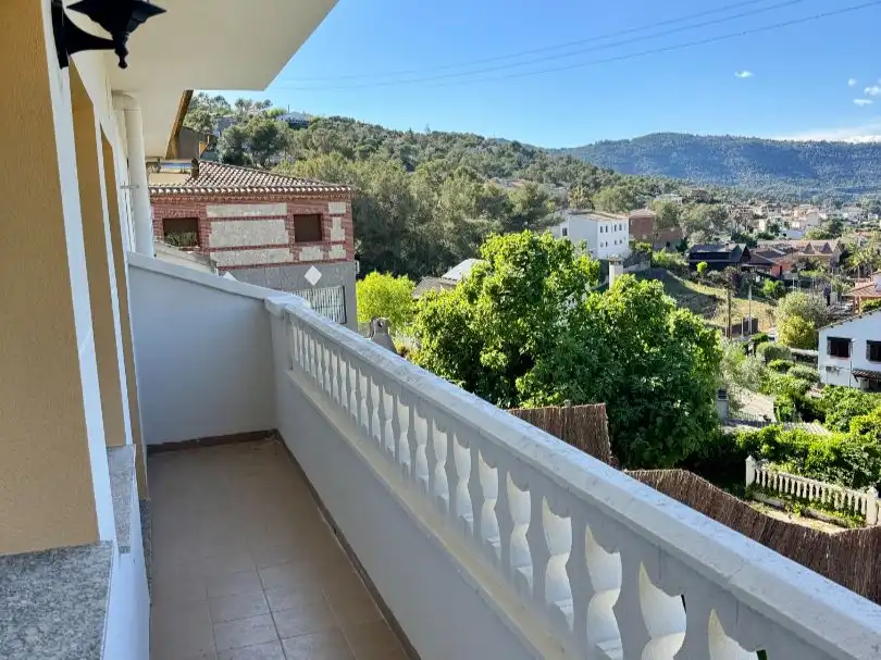 Terrasse von Wohnung zum Verkauf in Canyelles mit Klimaanlage, Privatgarten und Terrasse