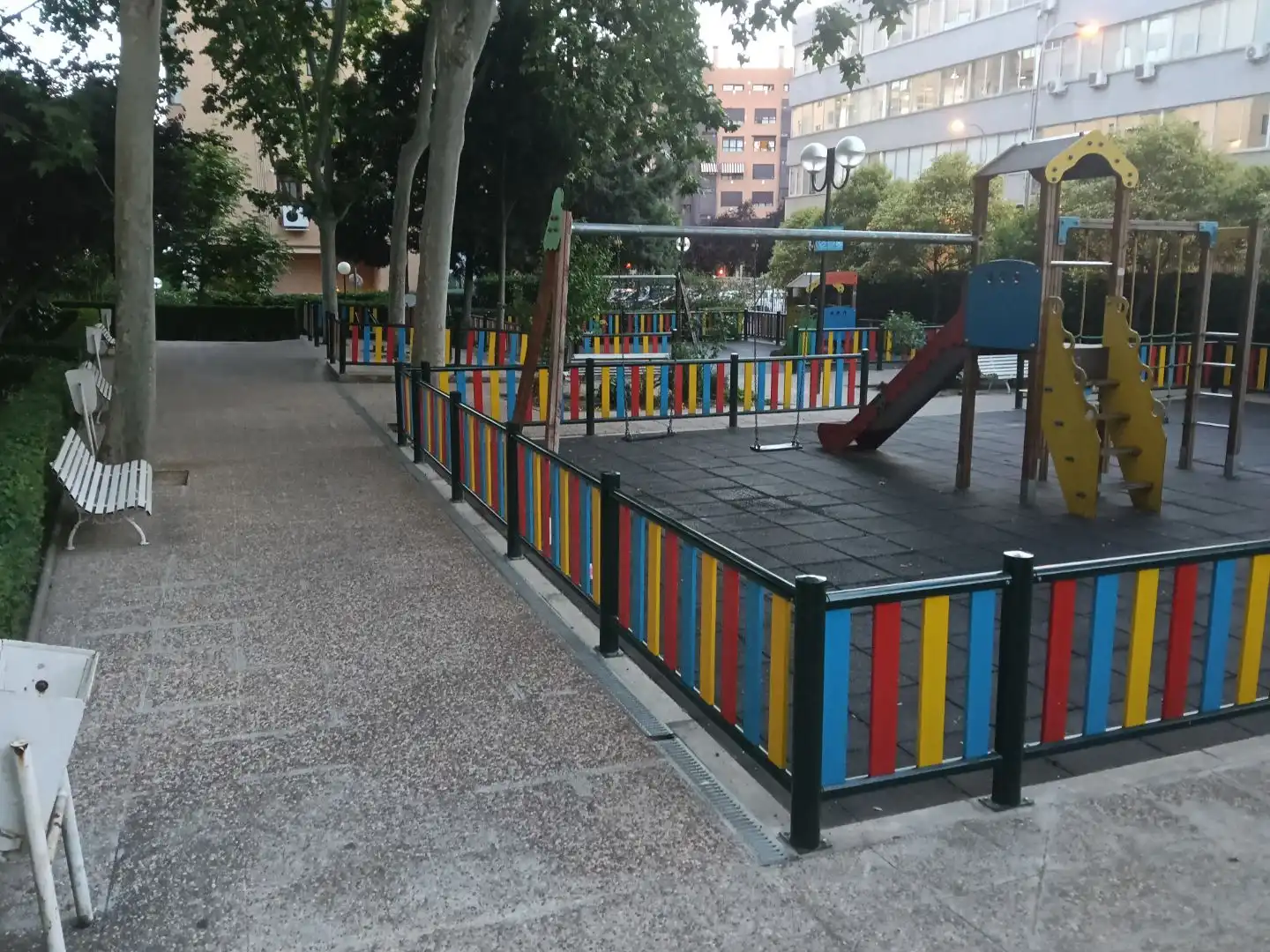 Exterior view of Flat for sale in  Madrid Capital  with Terrace and Swimming Pool