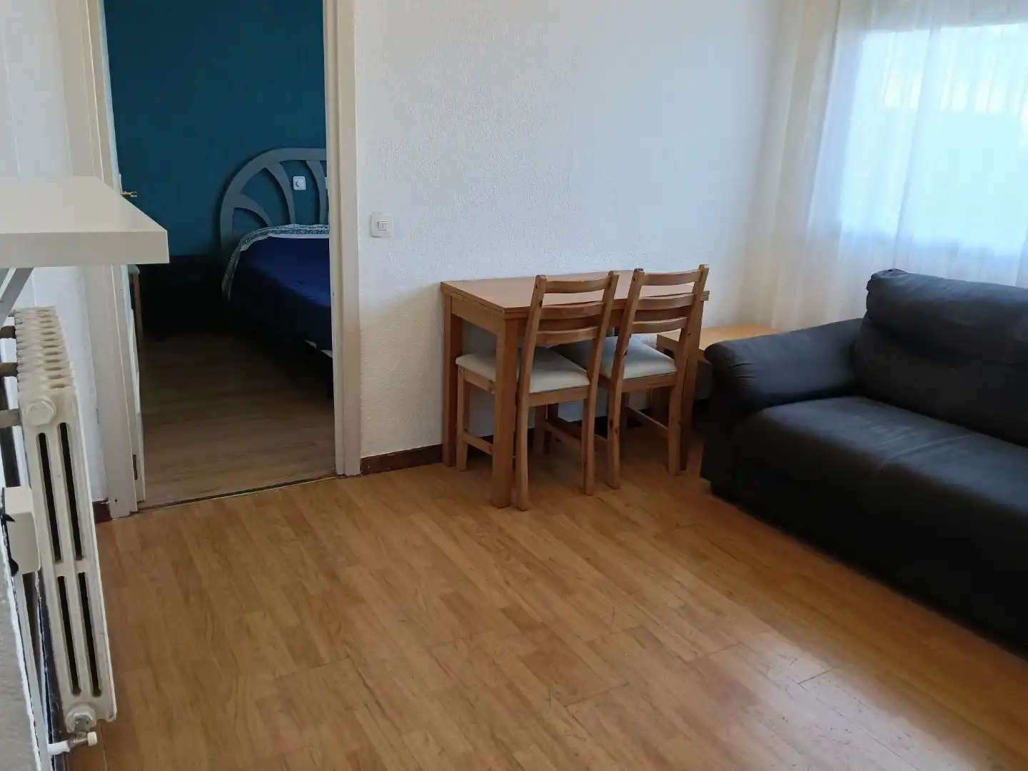Bedroom of Flat for sale in  Madrid Capital  with Terrace and Swimming Pool