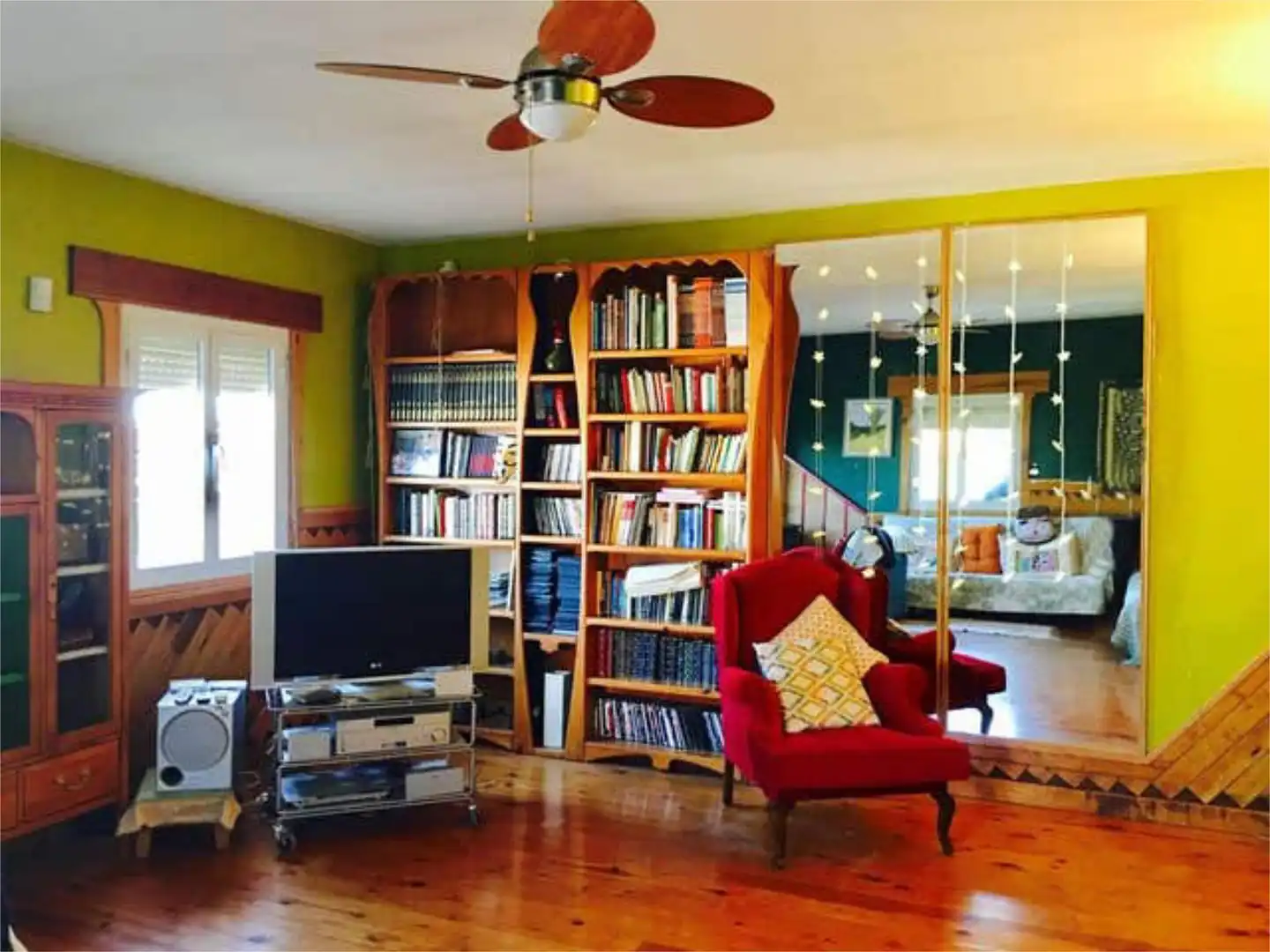 Einfamilien-Reihenhaus zum Verkauf in Parque Guadarrama Wohnzimmer von Einfamilien-Reihenhaus zum Verkauf in Móstoles mit Terrasse und Schwimmbad