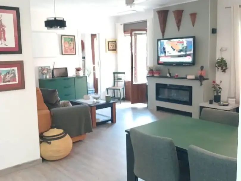 Sala de estar de Planta baja en venta en Ayamonte con Calefacción, Jardín privado y Parquet