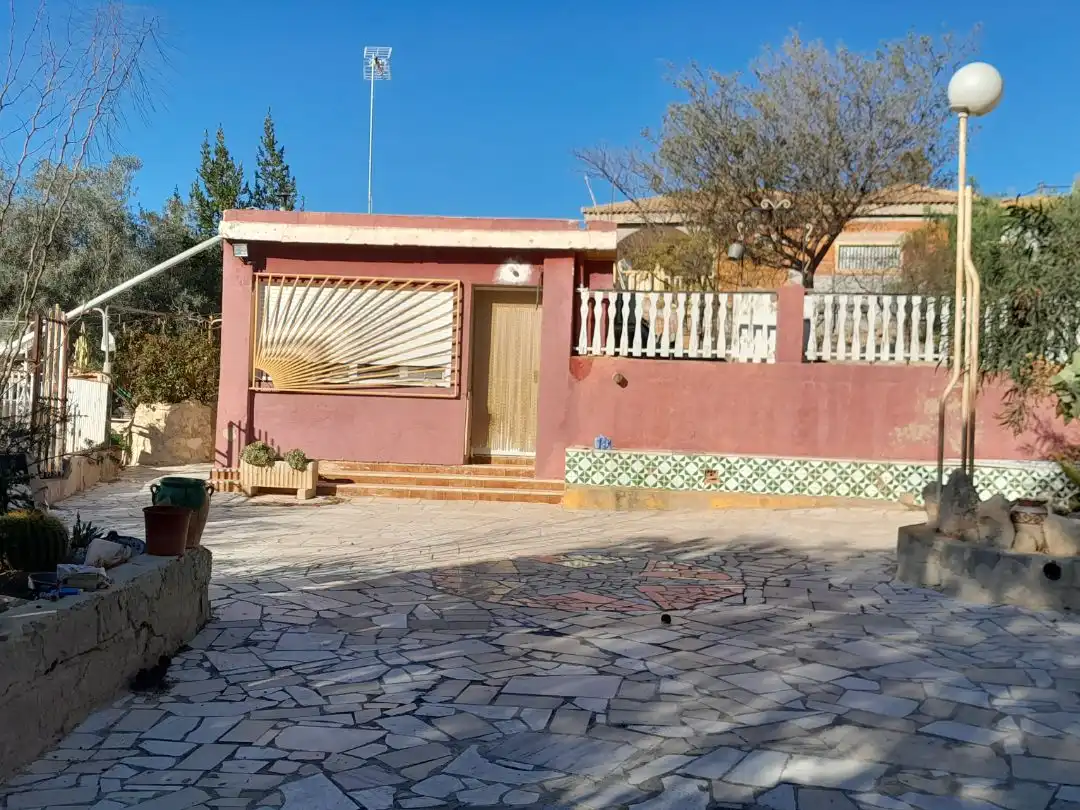 Casa o xalet en venda a Calle Camino Aljibicos, 2, Pedanías Este Vista exterior de Casa o xalet en venda en Aspe amb Aire condicionat i Piscina