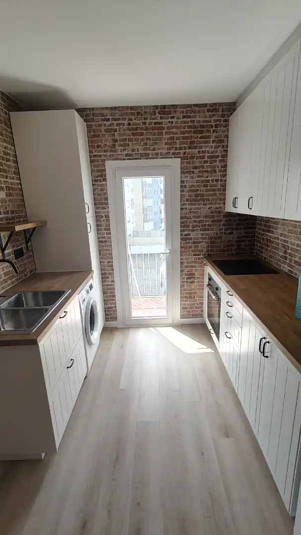Wohnung zum Verkauf in Rúa Nosa Señora Do Viso, 13, Posío Küche von Wohnung zum Verkauf in Ourense Capital mit Balkon