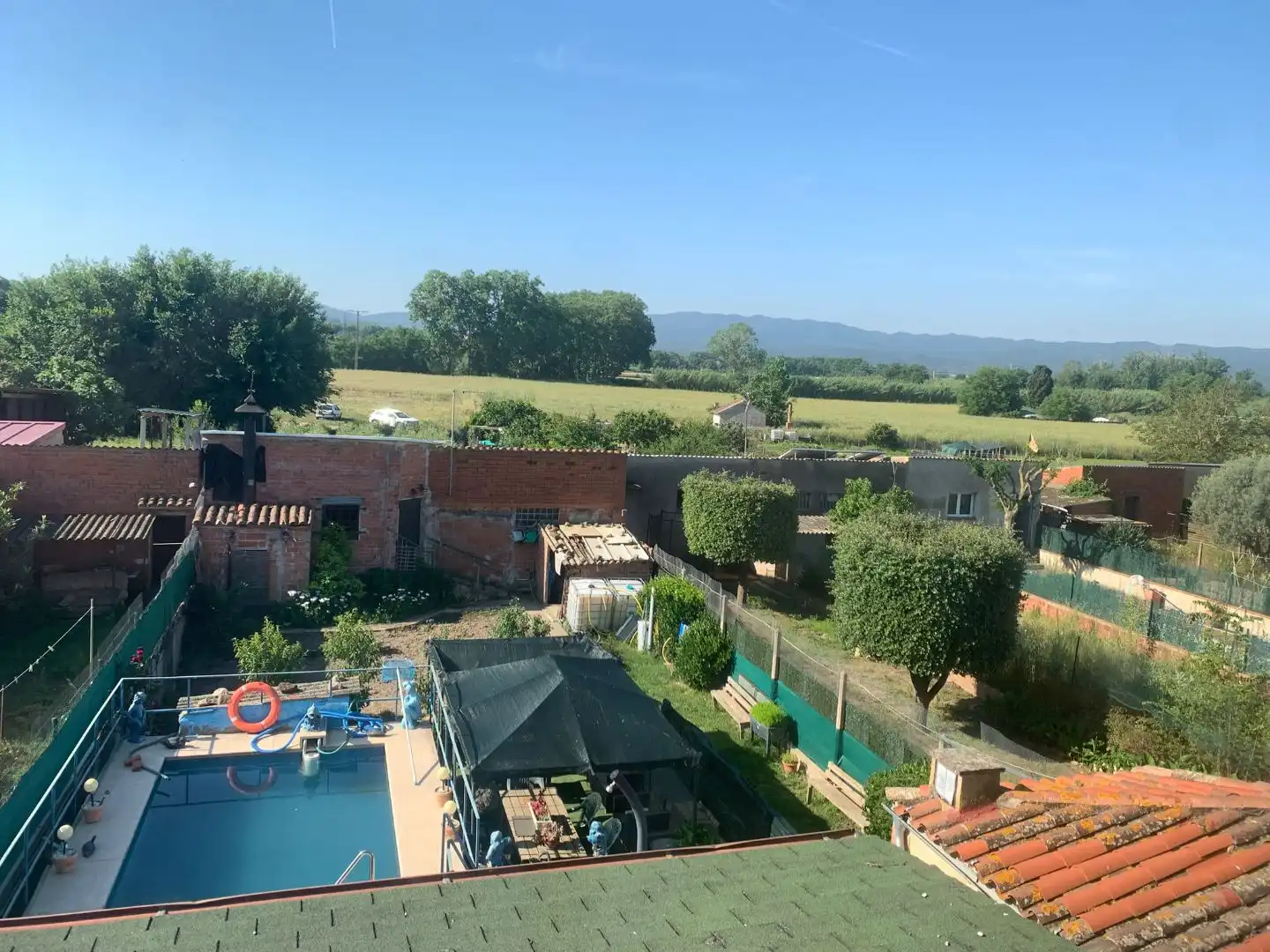 Einfamilien-Reihenhaus zum Verkauf in Carrer del Pont, 6, La Bisbal d'Empordà Schwimmbecken von Einfamilien-Reihenhaus zum Verkauf in La Bisbal d'Empordà mit Klimaanlage, Heizung und Privatgarten