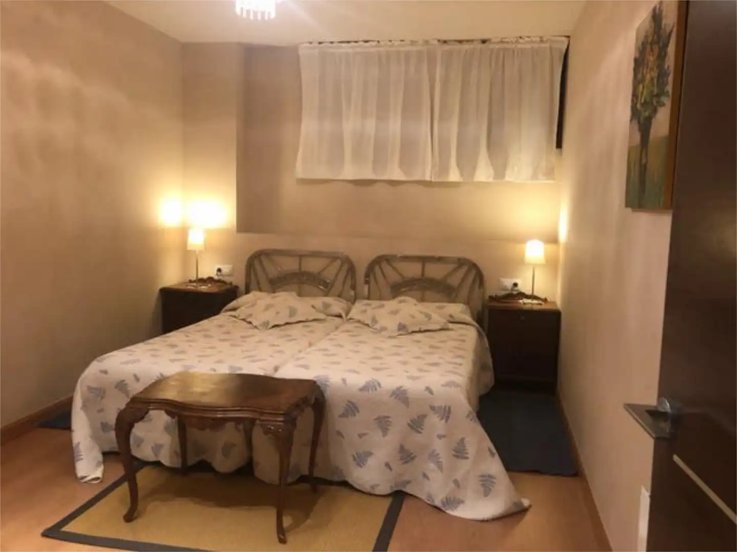 Habitación de Apartamento de alquiler en Ezcaray con Calefacción, Jardín privado y Terraza