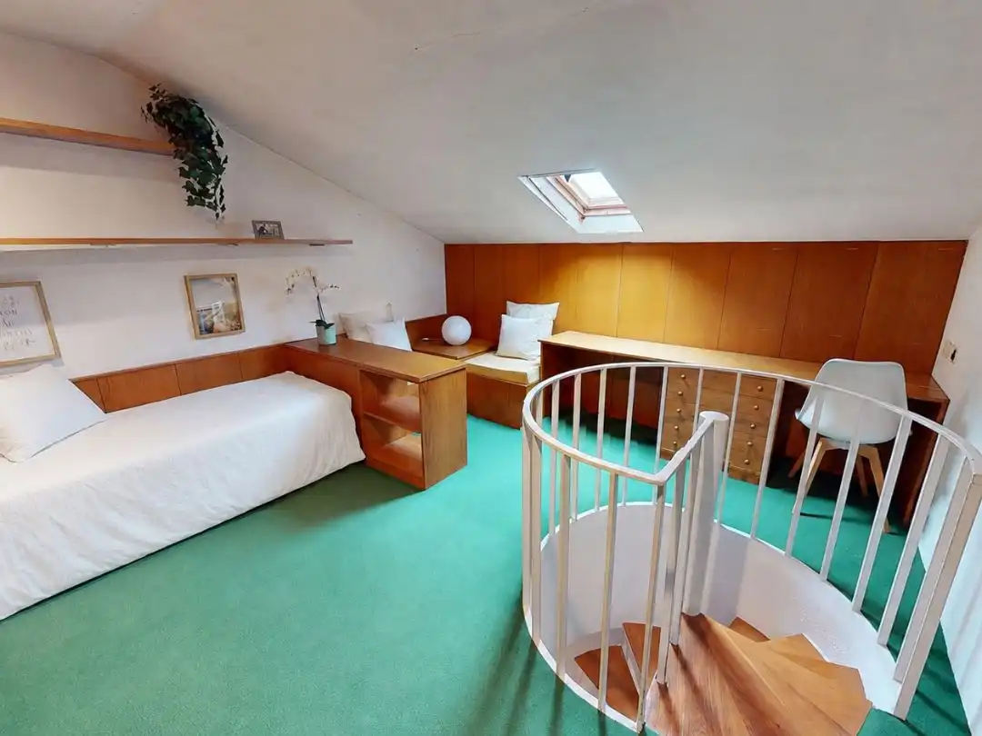 Pis en venda a Calle Cardenal Benlloch, 3, Villa Pilar Dormitori de Pis en venda en Burgos amb Calefacció, Parquet i Moblat