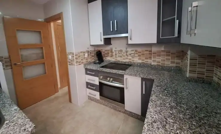 Küche von Wohnung zum Verkauf in Balanegra mit Terrasse, Möbliert und Balkon