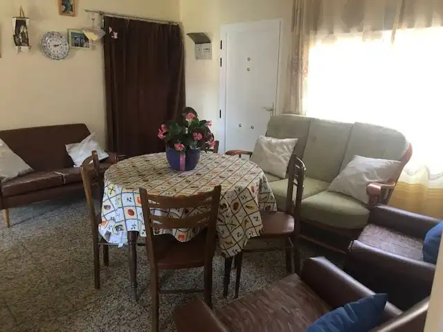 Menjador de Casa adosada en venda en Casar de Palomero amb Terrassa, Moblat i Balcó