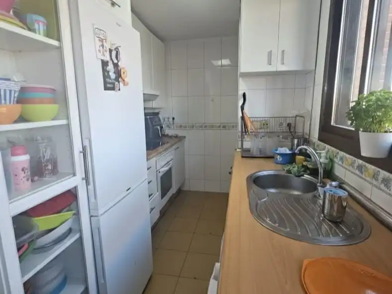 Kitchen of Flat for sale in Madrid  with Air Conditioner, Heating and Terrace