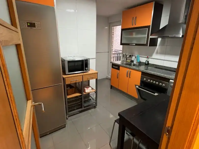 Cocina de Apartamento en venta en Foz con Terraza y Balcón