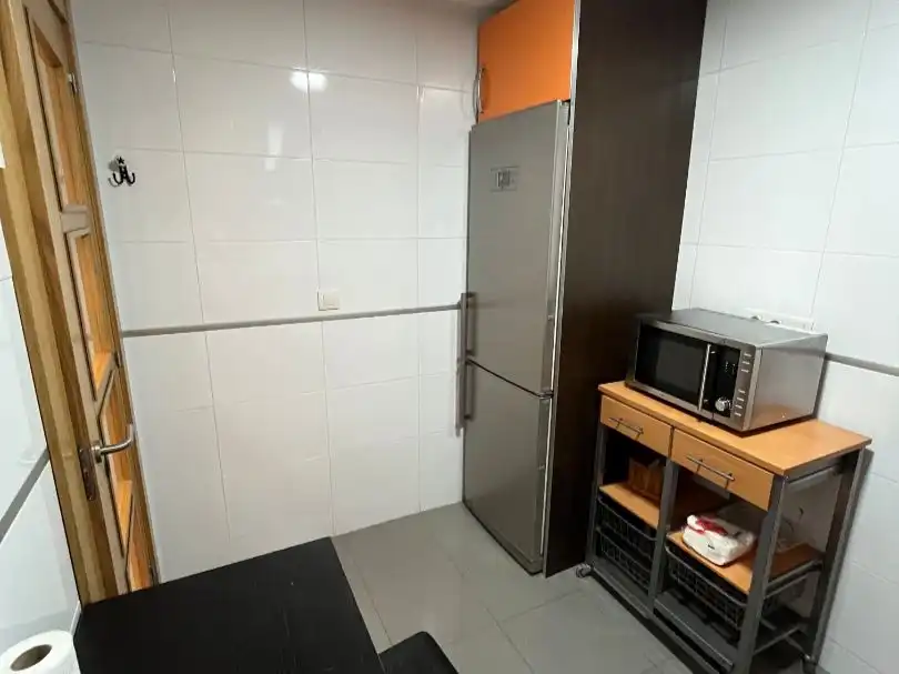 Cocina de Apartamento en venta en Foz con Terraza y Balcón
