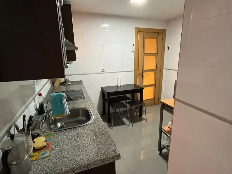 Cocina de Apartamento en venta en Foz con Terraza y Balcón