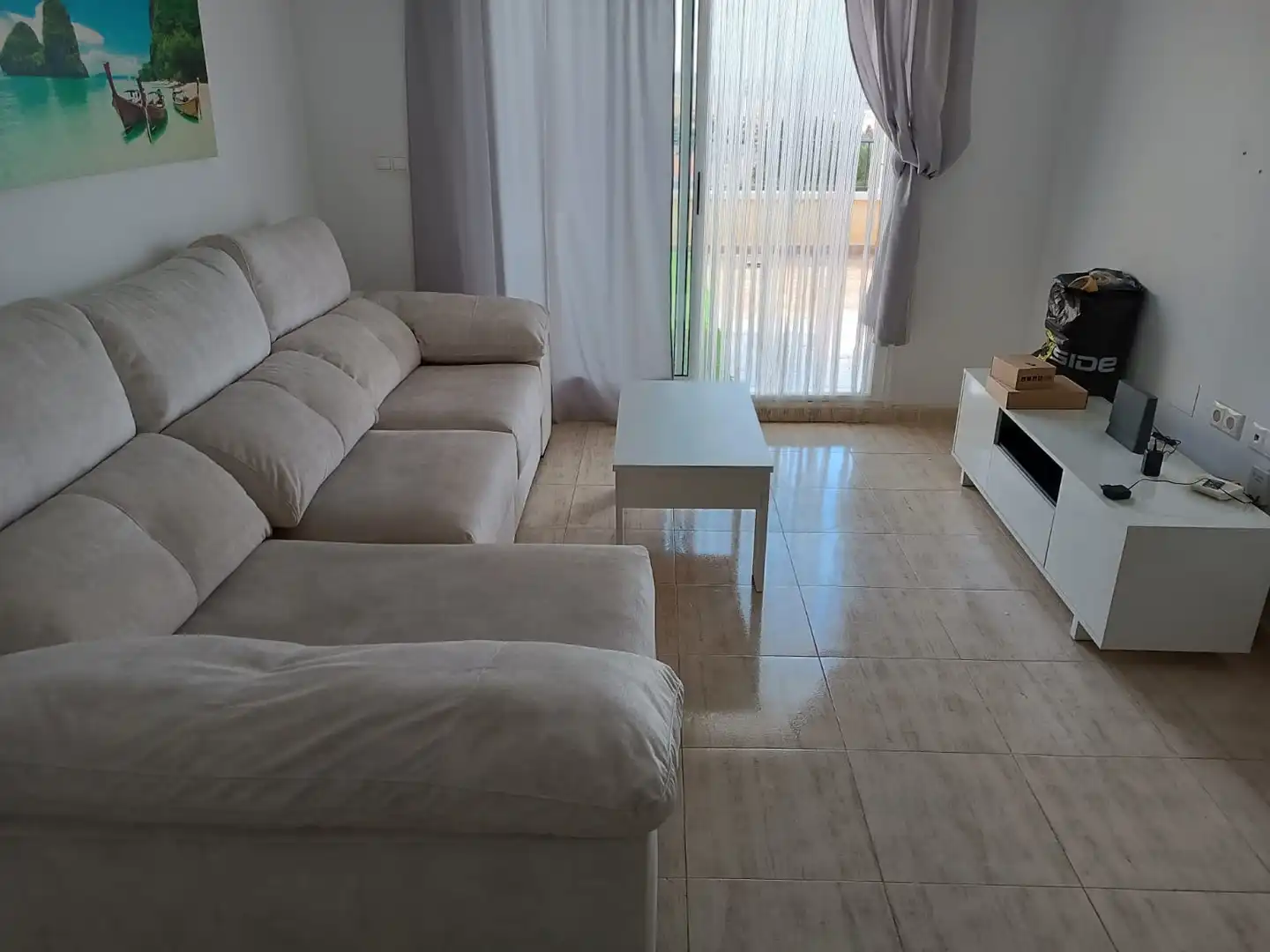 Living room of Flat for rent in Mutxamel  with Heating, Terrace and Swimming Pool