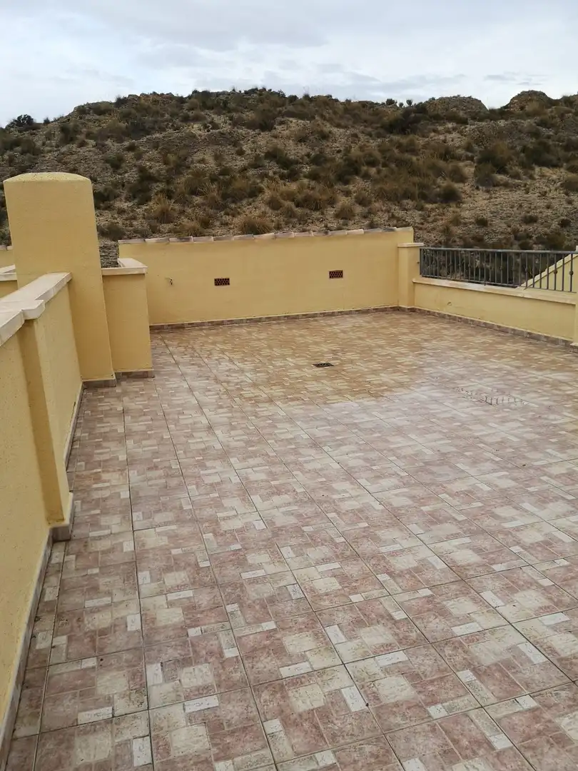 Terrasse von Wohnung zur Miete in Mutxamel mit Heizung, Terrasse und Schwimmbad