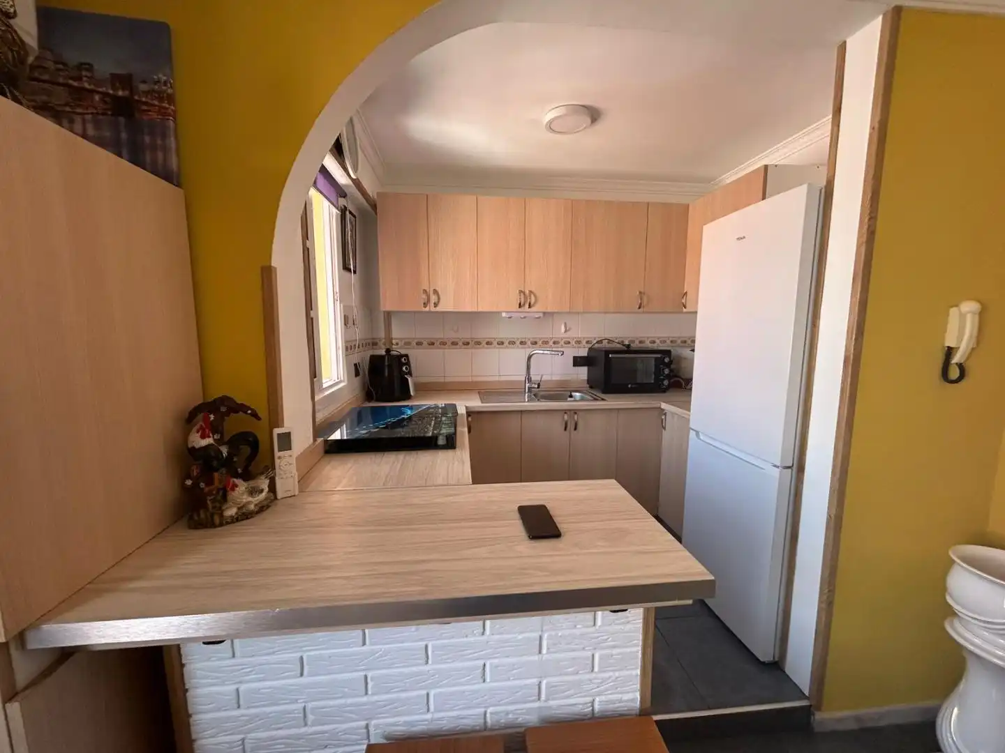 Cocina de Piso de alquiler en Ingenio con Aire acondicionado y Amueblado